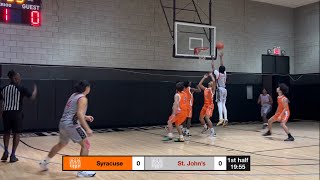 2024 BGR 19U NCAA League Syracuse Vs St John [upl. by Gorman627]