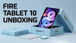 Amazon Fire Tablet 10 Gen 13 Unboxing  First Look [upl. by Alvita449]