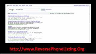 Reverse Cell Phone Lookup  Cell  Home Phone Number Search [upl. by Ikila]