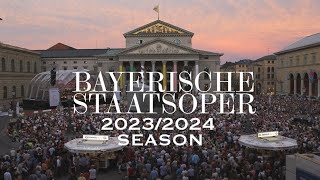 Bayerische Staatsoper Season 20232024 BSOMunichGermany [upl. by Nnaaras837]