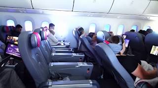 Norwegian Premier Cabin Seat Features 787 Dreamliner [upl. by Onirefes]