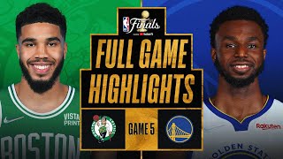 CELTICS at WARRIORS  FULL GAME 5 NBA FINALS HIGHLIGHTS  June 13 2022 [upl. by Darrel]