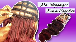 No Slippage Method  Kima Ocean Wave Crochet Bob [upl. by Yand]