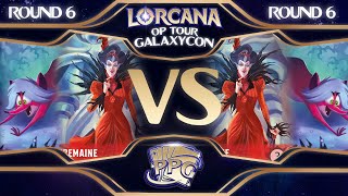 AmethystRuby Bounce Control v AmethystRuby Bounce Control  Round 6 Lorcana OP Tour Galaxycon [upl. by Jelks]