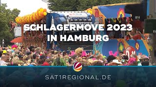 25 Schlagermove in Hamburg [upl. by Ahker]