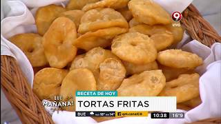 Receta de hoy Tortas Fritas [upl. by Eecyaj]