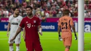 St Pauli vs Bayern Munich Efootball Pes 21 Gameplay On PC  Gameplay Part5 [upl. by Emya]