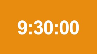 Timer with Final Alarm  9 Hours and 30 Minutes No MID ROLL Ads  570 Minutes [upl. by Enyalahs]