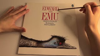 ASMR Tracing and Reading You To Sleep  Edward The Emu  A Journey of Self Discovery [upl. by Imtiaz582]