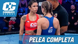 CHILE VS EUA Dos GUERRERAS se enfrentan  Melissa Gomez vs Anna Somers Combate Global 68 [upl. by Arahs]