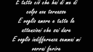 Tiziano Ferro  Ti scatterò una foto lyrics [upl. by Restivo]