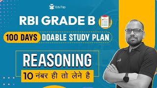 Reasoning Preparation Strategy for RBI Grade B 2024  Study Plan amp Syllabus for Reasoning Ability [upl. by Britt]