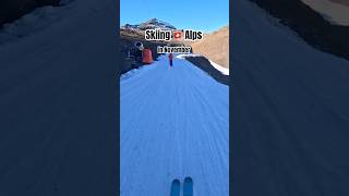 skiing ski snow snowboarding winter mountains snowboard skiingislife powder mountain guy [upl. by Karlise]