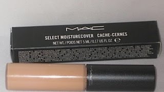 Review MAC Select Moisturecover Concealer NW20 LisaSz09 [upl. by Linn173]