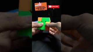 How to Solve a 2 Look OLL Case  Super Easy Step by Step Guidecubing 5solves ollshorts [upl. by Arayt]