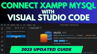 How to Connect XAMPPPhpMyAdmin MySQL Database to Visual Studio Step By Step [upl. by Annaiv706]