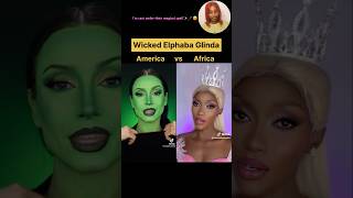 Wicked 💚💗Elphaba Glinda✨🪄 wicked glinda elphaba makeup beauty [upl. by Yelroc]