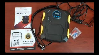 GoMechanic Tyre Air Pump Inflator 150PSI Unboxing [upl. by Bernard577]