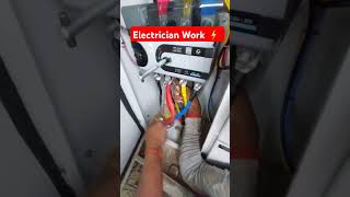 Electrician Work ⚡️ DB Connection [upl. by Auqinimod168]