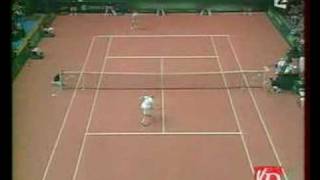 Santoro Uhlirach Davis Cup 2002 [upl. by Otinauj]