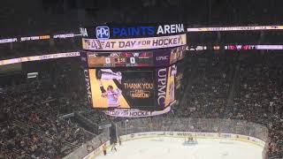 Carl Hagelin Tribute Video Live  In Arena 31219 [upl. by Heilner]