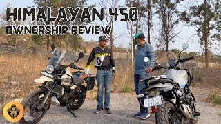 Royal Enfield HIMALAYAN 450 Ownership Review  3000 kms amp 4000 kms Review [upl. by Enibas]