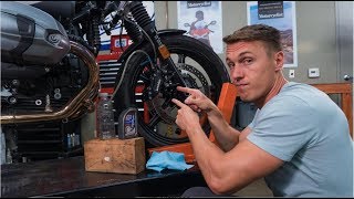 How To Bleed Your Motorcycle Brakes  MC Garage [upl. by Hector]