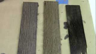 Rundown  Ebonizing Wood Follow Up [upl. by Delwyn]