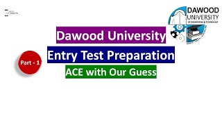 Dawood University Entry Test Preparation Part 1  DUET Entry Test  Digital Discite [upl. by Linehan551]