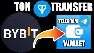 How to transfer Ton from Bybit to Telegram wallet malayalam [upl. by Ayit]