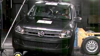 Euro NCAP  VW Amarok  2010  Crash test [upl. by Llaccm]