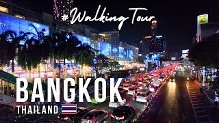 Central Chidlom to Central World  WALKING TOUR  Bangkok Thailand  asaniPOV [upl. by Inigo58]