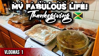 LIFE IN BK NY Thanksgiving in the kitchen Vlogmas1 [upl. by Walley354]