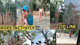 ಇಷ್ಟೆಲ್ಲಾ Activity Games complete ಮಾಡಿದ್ನಾ  Zip Line ಆಡಬೇಕಾದ್ರೆ ನನ್ನ ಜೀವ ಬಾಯಿಗೆ ಬಂದಿತ್ತು🤭 [upl. by Refennej]