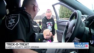 Beyond the badge Deputy brings Halloween fun [upl. by Duquette692]