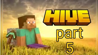 Minecraft hive part 5 Bedwars [upl. by Etnaihc]