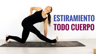 ESTIRAMIENTO TODO CUERPO  FLEXIBILIDAD FÁCIL  ELENA MALOVA [upl. by Charry]