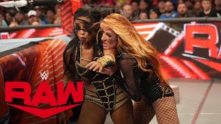 Becky Lynch vs Xia Li Raw highlights Nov 20 2023 [upl. by Bennett]