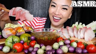 ASMR BEST COMBO SUSHI ROLL  HAMACHI THAI DIPPING SAUCE EATING SOUNDS LIGHT WHISPERS  SASASMR [upl. by Charmane]