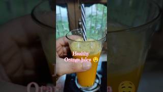 Orange juice healthyHomemade juiceytshortsjuicehealthshortvideoshortsorangejuicebreakfastyt [upl. by Zamir]