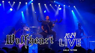 Wolfheart Strength and Valor EvenFall The King LIVE 2024 4K Sala Totem Villaba Pamplona [upl. by Nolana]