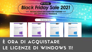 É il momento di acquistare le licenze di Windows 11 codice sconto [upl. by Adniram]