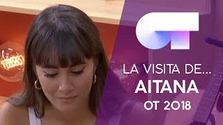 AITANA visita la ACADEMIA de OPERACIÓN TRIUNFO  OT 2018 [upl. by Yelraf]