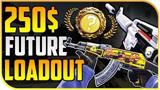 Future 250€ CSGO Loadout  NEUE play Skins und Knife [upl. by Niwhsa]