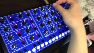 MFB Synth II  Raw Sounds DEMO [upl. by Htilil551]