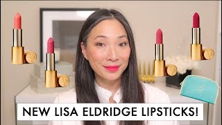 LISA ELDRIDGE  NEW Summer Pinks Lipstick Collection 2019 [upl. by Laureen748]