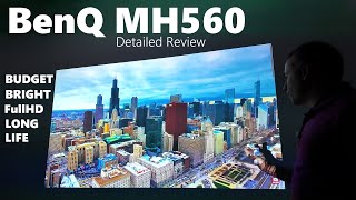 BenQ MH560 Detailed Review Bright FullHD on Budget [upl. by Ahcmis]