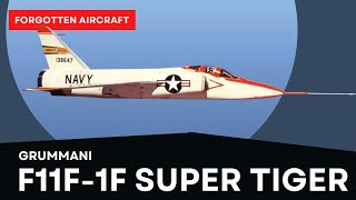 Best Fighter Never Built The Grumman F11F1F Super Tiger [upl. by Vinny347]