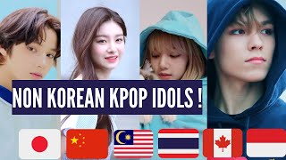 Foreign and Part Foreign KPOP Idols List [upl. by Ulysses]