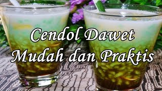 Cara Membuat Cendol Dawet Yang Mudah dan Praktis [upl. by Niddala]